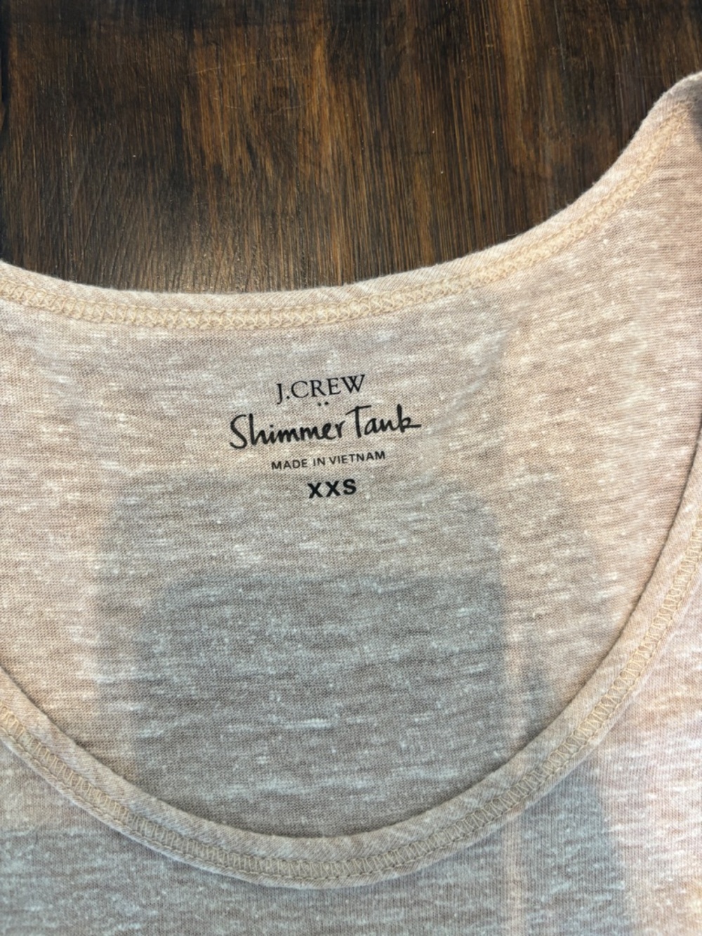 Beige Tank Top - Picture 2 of 4